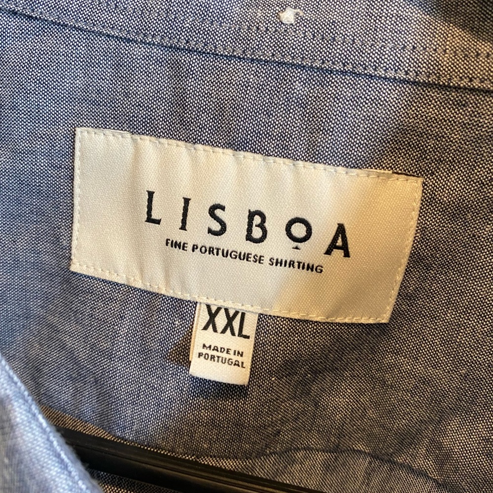 Mens LisBoA XXL Button Up